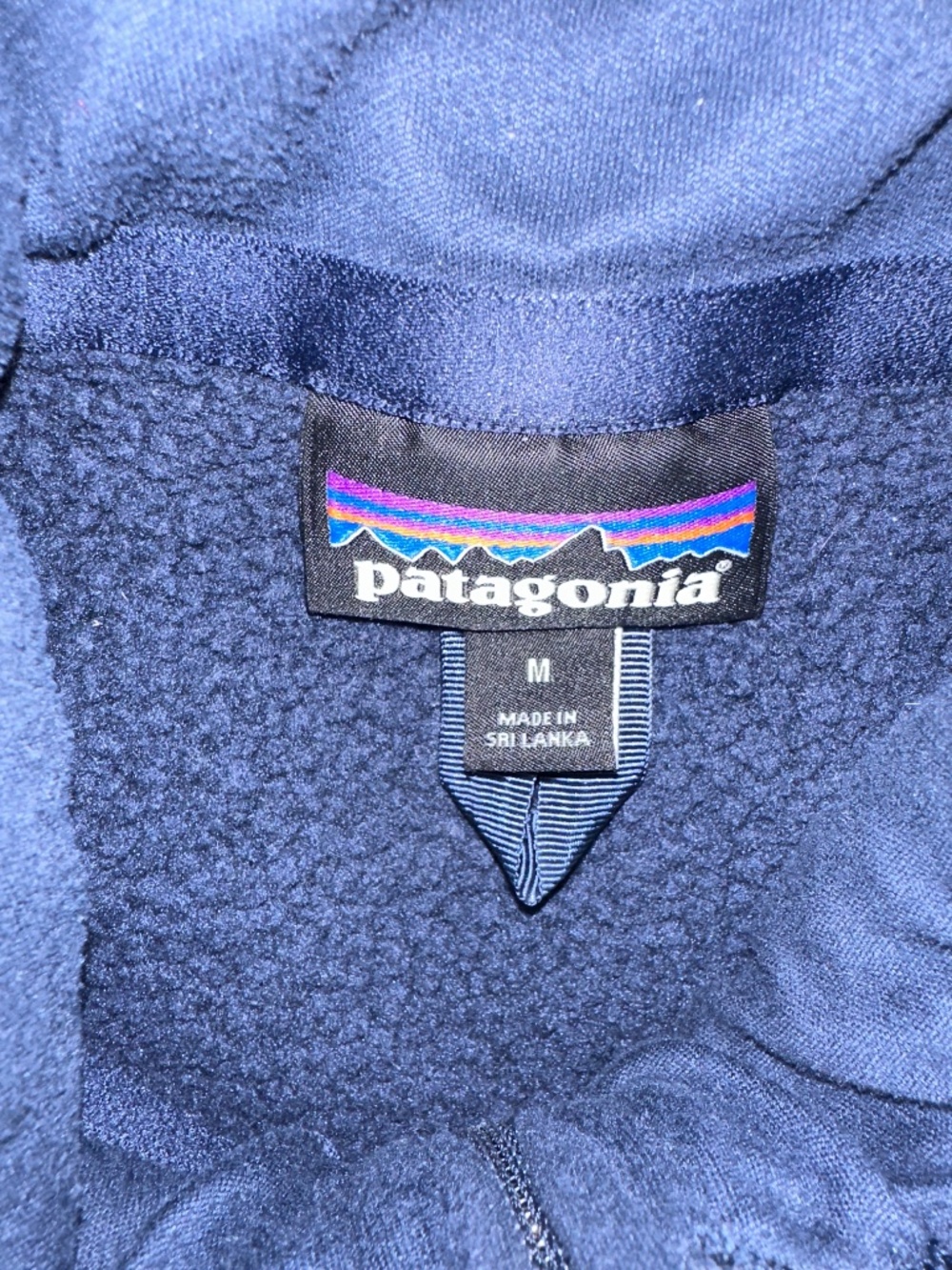 Patagonia men’s M medium navy better sweater vest - Picture 3 of 3